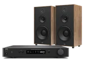 Zestawy stereo - NAD C 338 (czarny) + Utah 5 (wood) - miniaturka - grafika 1