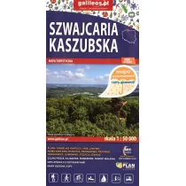 Plan Mapa turystyczna - Szwajcaria Kaszubska - Atlasy i mapy - miniaturka - grafika 1