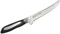 Noże kuchenne - Tojiro Nóż do wykrawania, czarno-srebrna rączka Flash 15 cm - miniaturka - grafika 1