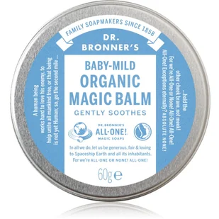 Dr. Bronner’s Baby-Mild balsam do ciała nieperfumowany 60 g - Balsamy i oliwki dla dzieci - miniaturka - grafika 1
