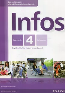 Infos 4 Podręcznik - dostępny od ręki, wysyłka od 2,99 - Książki do nauki języka angielskiego - miniaturka - grafika 1