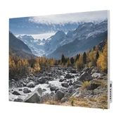 Ogrzewanie przenośne - TERMOFOL Grzejnik na podczerwień z grafiką strumień górski TF-SWT700P - miniaturka - grafika 1