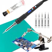 Lutownice - Mocna Precyzyjna Lutownica 60W Trzecia Ręka Groty - miniaturka - grafika 1