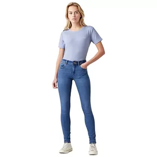 Spodnie damskie - Wrangler Damskie spodnie Skinny Pants, Daydream, W30/L34 - grafika 1