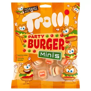 Trolli - Żelki o smaku owocowym w kształcie hamburgerów - Żelki - miniaturka - grafika 1