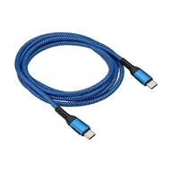 Kable komputerowe i do monitorów - AKYGA Cable USB AK-USB-38 USB type C m / USB type C m ver. 2.0 100W 1.8m - miniaturka - grafika 1