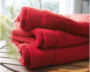 Ręczniki - Blanc Des Vosges Ręcznik UNI Czerwony - miniaturka - grafika 1
