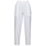 Spodnie sportowe damskie - Spodnie damskie Regatta Corso Trouser Rozmiar: XL / Kolor: biały - miniaturka - grafika 1