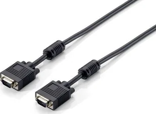 Kabel Equip D-Sub VGA - D-Sub VGA 5m czarny 118812 - Kable komputerowe i do monitorów - miniaturka - grafika 1