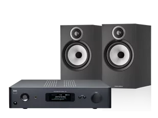 NAD C 389 (czarny) + 606 S3 (czarny) - Zestawy stereo - miniaturka - grafika 1