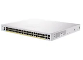 Switche - Cisco CBS350-48P-4G Zarządzany L2/L3 Gigabit Ethernet (10/100/1000) Srebrny CBS350-48P-4G-EU-RF - miniaturka - grafika 1