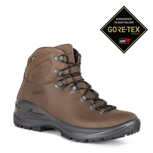 Aku Buty męskie Tribute II GTX Brown r 44 8032696575168 - Buty trekkingowe męskie - miniaturka - grafika 1