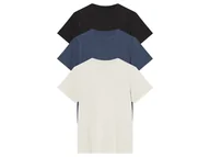 Koszulki dla chłopców - esmara® Komplet 3 t-shirtów chłopięcych (Czarny/niebieski/biały, 134/140) - miniaturka - grafika 1