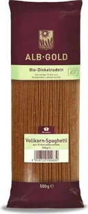 Makaron orkiszowy razowy spaghetti 500g EKO ALB-GOLD - Makaron - miniaturka - grafika 1