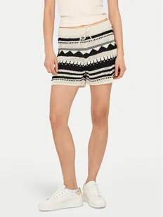 ONLY Szorty materiałowe Merida 15344405 Czarny Regular Fit - Spodnie sportowe damskie - miniaturka - grafika 1