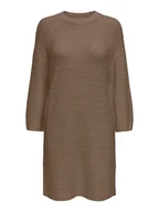 Sukienki - ONLY Sukienka dzianinowa w kolorze brązowym - miniaturka - grafika 1