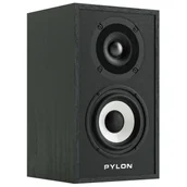 Głośniki i kolumny - Pylon Audio Pearl Sat – Kolumna podstawkowa Czarny - miniaturka - grafika 1