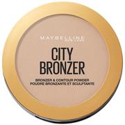 Bronzery i konturowanie twarzy - Maybelline City Bronze Medium Cool - miniaturka - grafika 1