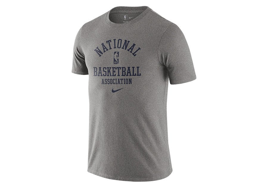 Nba Team 31 Courtside Dri-Fit Tee Dark Grey Heather