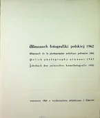 Książki o kulturze i sztuce - Almanach fotografiki polskiej 1962 - miniaturka - grafika 1