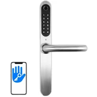 Systemy inteligentnych domów - Klamka EURA ELH-30H4 Srebrny Bluetooth - miniaturka - grafika 1