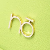 Plecaki - Plecak Nobo BAGP360-K008 Limonkowy - miniaturka - grafika 1