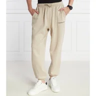 Dresy męskie - CALVIN KLEIN JEANS Spodnie dresowe | Regular Fit - miniaturka - grafika 1
