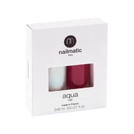 Lakiery do paznokci - Nailmatic Nailmatic POLISH + TOP Rosemay Zestaw do paznokci 16ml - miniaturka - grafika 1