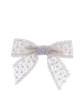 Ozdoby do włosów - Solida Patentspange mit rosa Schleife Klamry do włosów 1 szt. - miniaturka - grafika 1