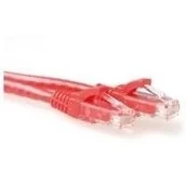 Kable miedziane - Microconnect UTP CAT6a 2m kabel sieciowy Czerwony - miniaturka - grafika 1