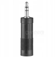 Złącza, przejściówki, adaptery - Adapter AV Freepower Przejściówka audio FreePower Stereo 6.3 - 3.5mm - miniaturka - grafika 1