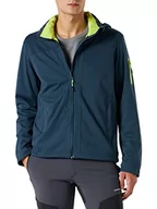 Kurtki męskie - CMP Męska kurtka softshell Giacca Melange 39a5027m, benzyna, 54 - miniaturka - grafika 1