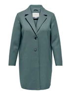 Kurtki damskie - ONLY Płaszcz przejściowy w kolorze turkusowym - miniaturka - grafika 1