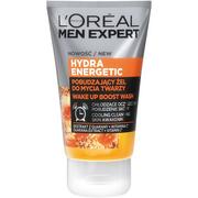 Kosmetyki do pielęgnacji twarzy męskie - L'Oreal Paris L'Oreal Paris Men Expert Hydra Energetic energetyzujący żel do mycia twarzy 100ml - miniaturka - grafika 1