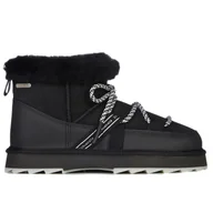 Śniegowce damskie - Buty Emu Australia Blurred Micro W13129BLAK - czarne - miniaturka - grafika 1