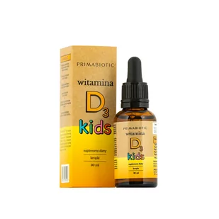 Suplement diety, Witamina D3 Kids w kroplach (30 ml) - Witaminy i minerały - miniaturka - grafika 1
