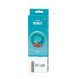 Masa plastyczna HEY CLAY Potwory Donut HC30086 - Masy plastyczne - miniaturka - grafika 1
