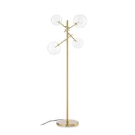 Lampy stojące - Lampa podłogowa EQUINOXE PT4 OTTONE 290966 - Ideal Lux - miniaturka - grafika 1