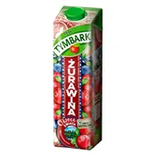 Napoje gazowane - Tymbark Tymbar Owoce Świata OWOCE ŚWIATA ŻURAWINA NAPÓJ WIELOOWOCOWY 1 L zakupy dla domu i biura 76027564 - miniaturka - grafika 1