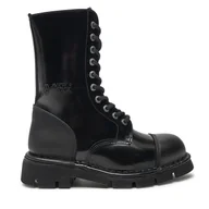 Glany damskie - Glany NEW ROCK M-NEWMILI10-S1 Czarny - miniaturka - grafika 1
