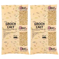 Pasztet i przetwory mięsne - Groch cały 1kg (2x500g) - miniaturka - grafika 1