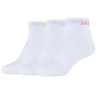 Odzież sportowa dziecięca - Skarpetki sportowe damskie 3PPK Wm Mesh Ventilation Quarter Socks - miniaturka - grafika 1