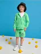 Spodnie i spodenki dla chłopców - Sinsay - Szorty Pokémon - zielony - miniaturka - grafika 1
