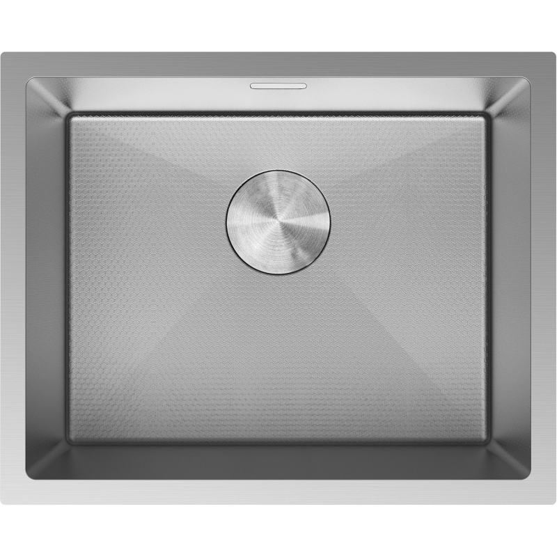 Mexen Trixo zlewozmywak stalowy 1-komorowy 540 x 440 mm, inox HC - 6414541000-01HC