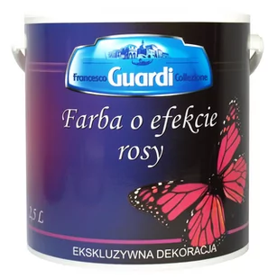 Farba o efekcie rosy F. Guardi, srebrny 2,5 l - Farby wewnętrzne - miniaturka - grafika 1