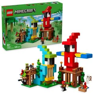 LEGO Minecraft Papugowe domki 21282 - Klocki - miniaturka - grafika 1