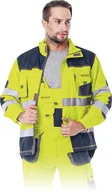Odzież robocza - BLUZA OCHRONNA LHOLLMAN LH-FMNX-J; ŻÓŁTO-GRANATOWO-SZARY (XXXL) - miniaturka - grafika 1