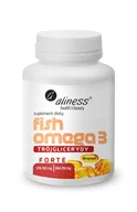 Suplementy naturalne - Aliness Fish Omega 3 Forte Trójglicerydy 500/250 mg, kapsułki 90 szt. - miniaturka - grafika 1