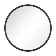 Lustra - Bukkitbow - okrągłe lustro - MDF z metalem i szkłem - dostępne w wymiarach 40x40/50x50/60x60cm - wyraźna reprodukcja - elegancka dekoracja ścienna - czarne - miniaturka - grafika 1