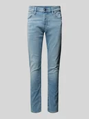 Spodnie męskie - Jeansy o kroju slim fit z 5 kieszeniami - miniaturka - grafika 1